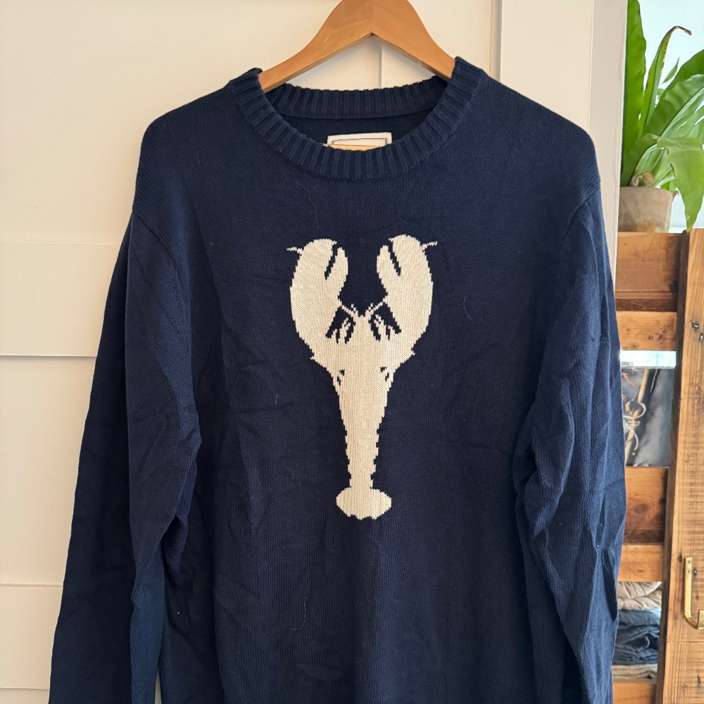 Mens Long Wharf Lobster Sweater